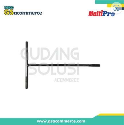 T-TYPE SOCKET BLACK 10 MM-INDO