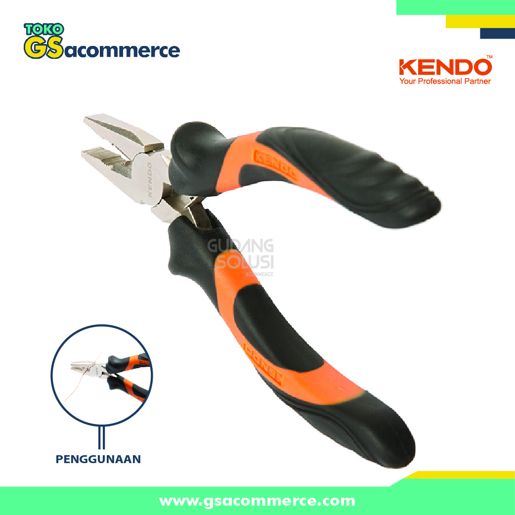 KENDO 10902 Tang Potong Sisi Mini /Side Cutting Mini Plier 110mm/4-1/4"